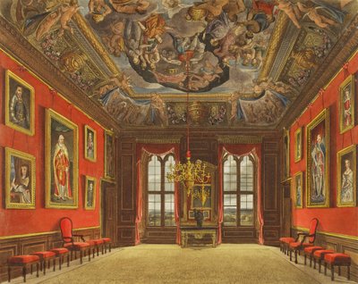 Das Alte Staatsbettzimmer des Königs, Windsor Castle, aus 
